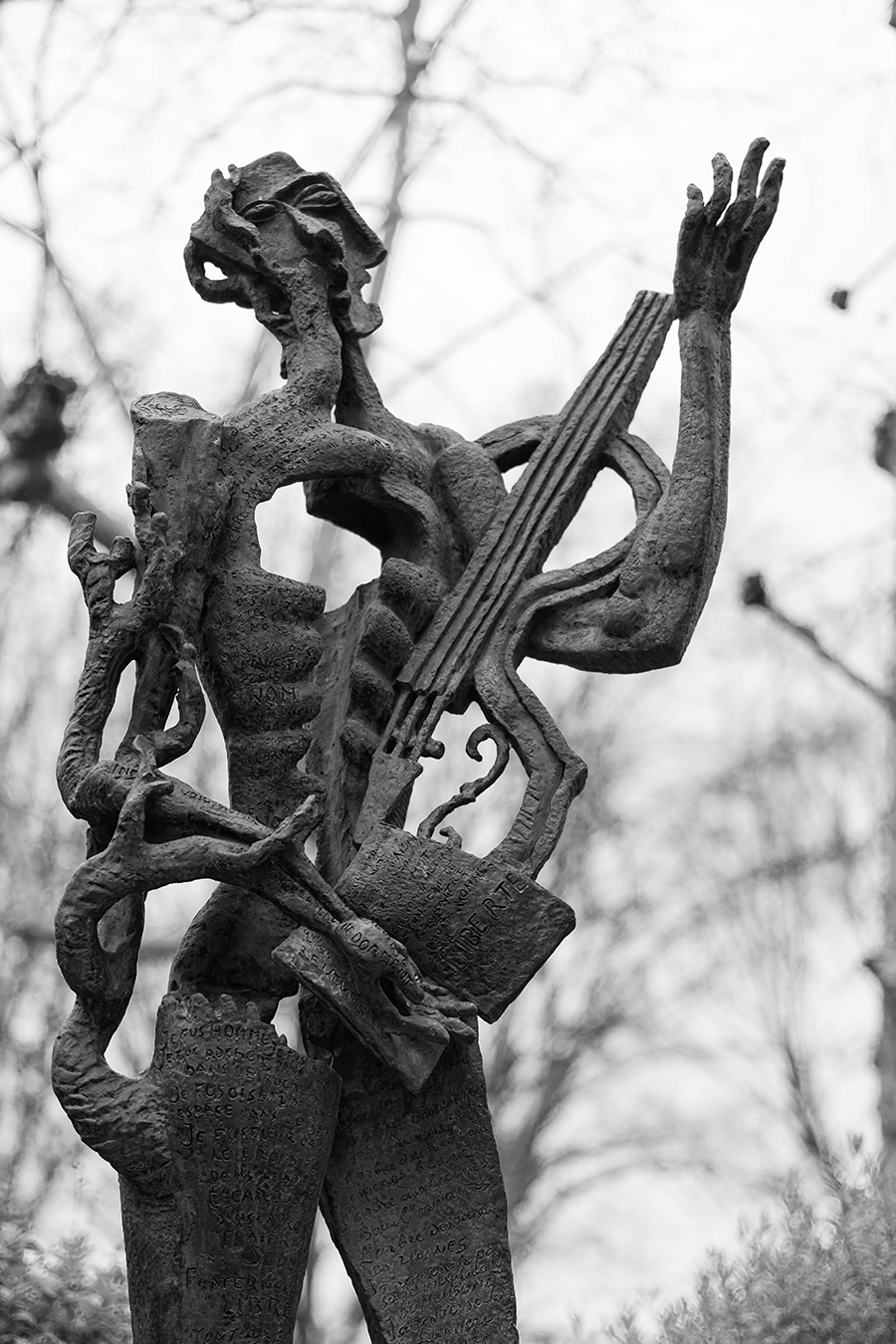 Sculpture in the Jardin du Luxembourg